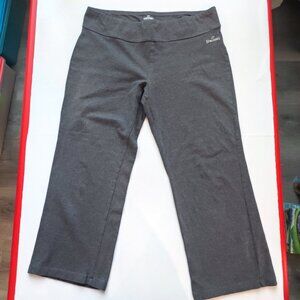 Spalding crop jogger grey women's size L